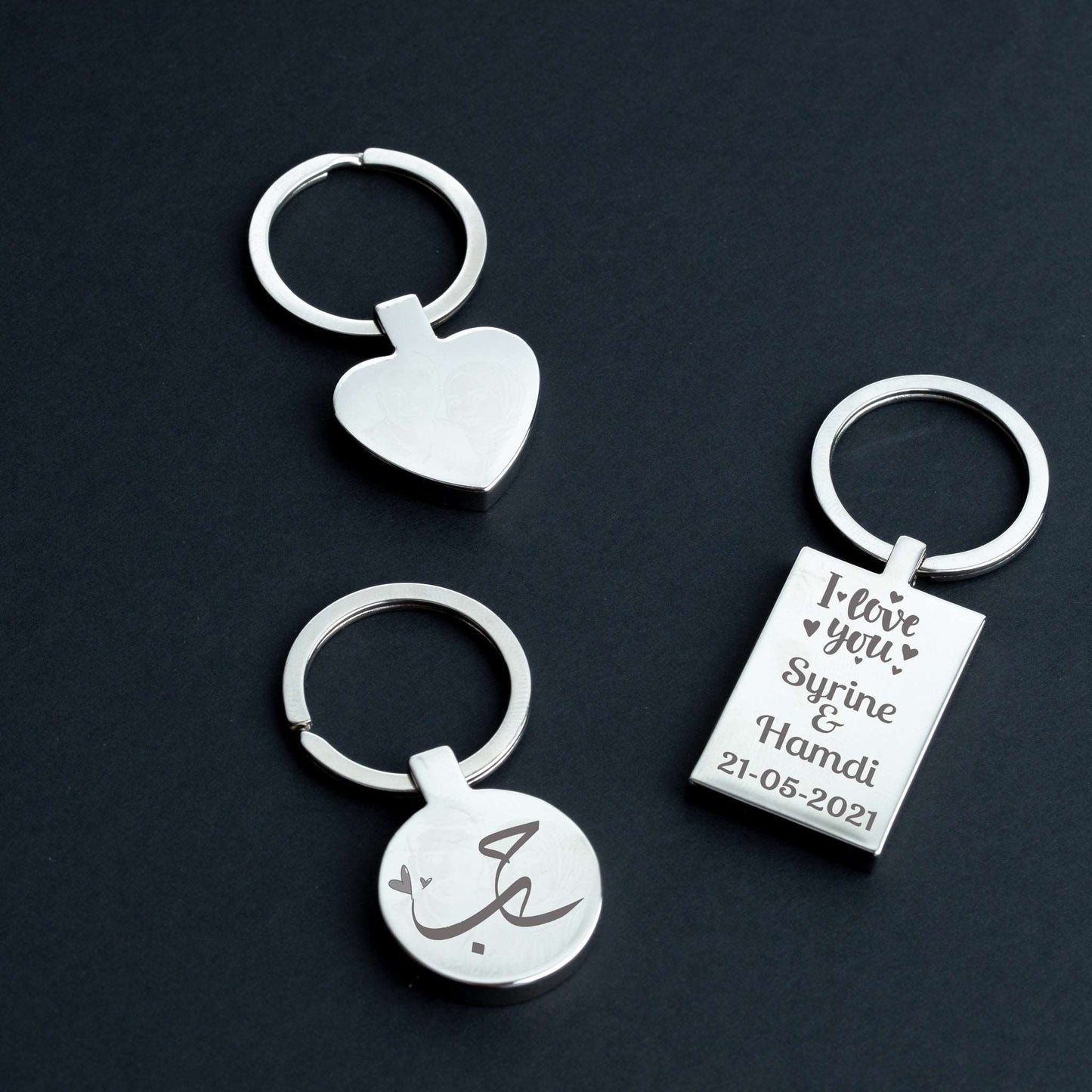 PORTE CLES PERSONNALISÉ HEART