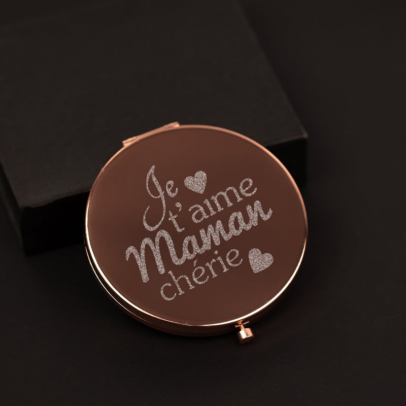 MIROIR DE POCHE PERSONNALISÉ