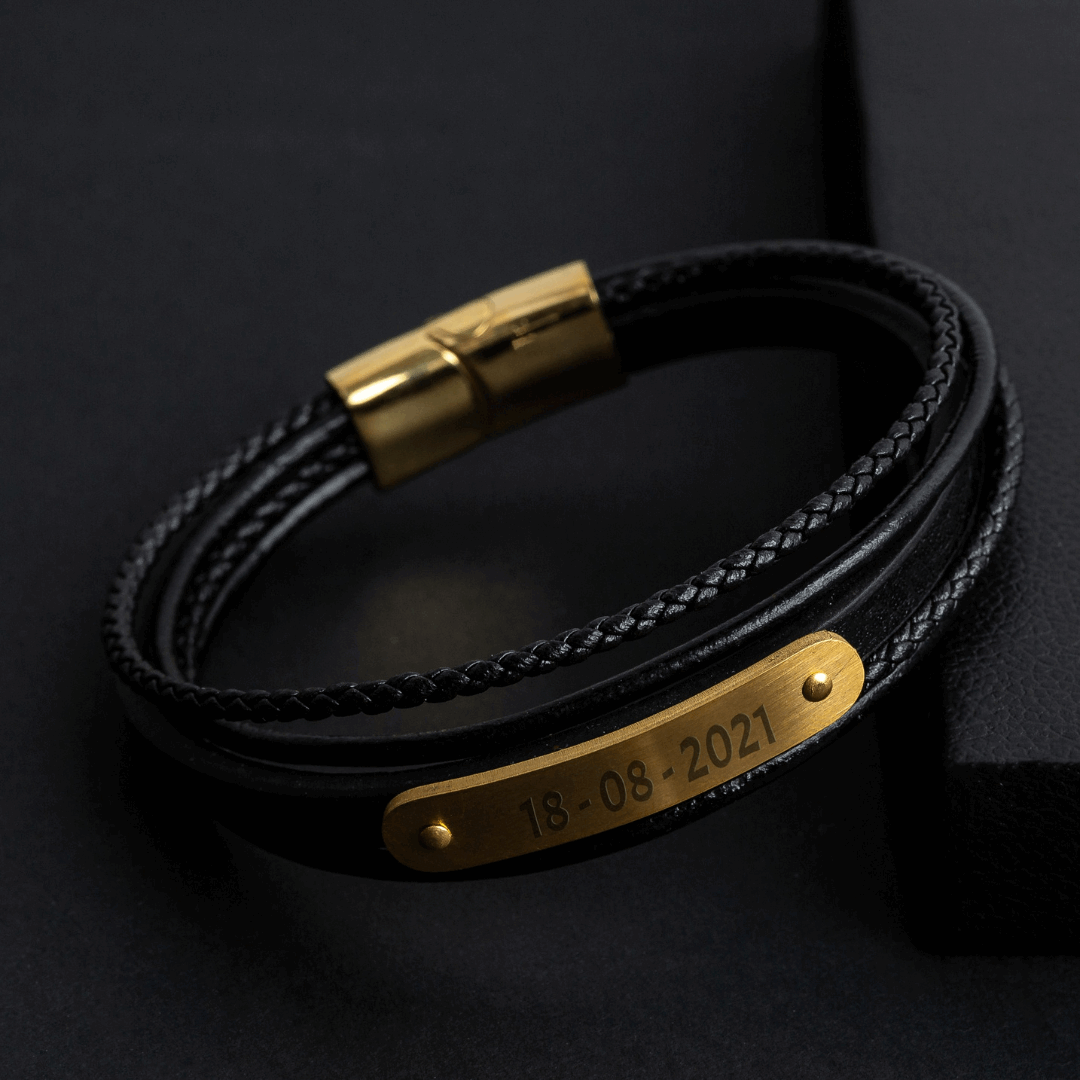 BRACELET LUXE EN CUIR