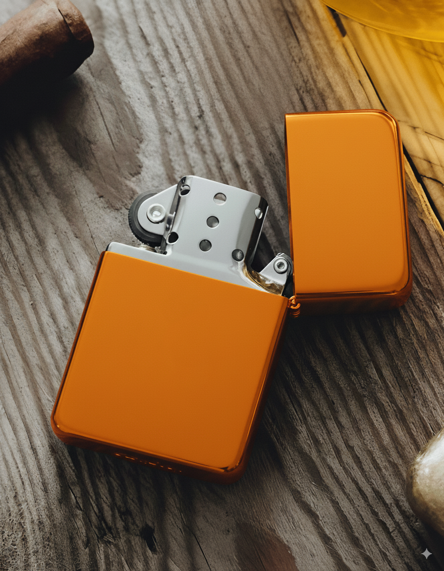 BRIQUET PERSONNALISÉ ORANGE