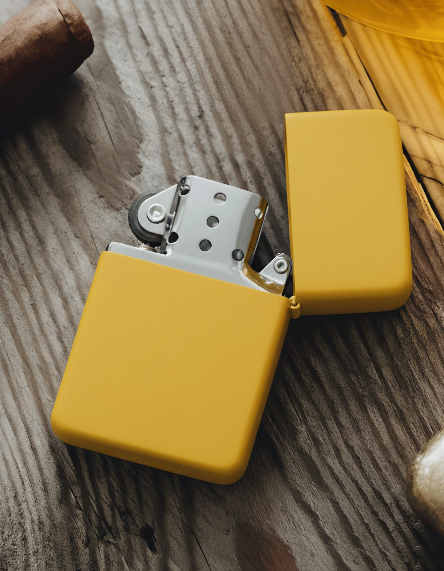 BRIQUET PERSONNALISÉ JAUNE SUNFLOWER