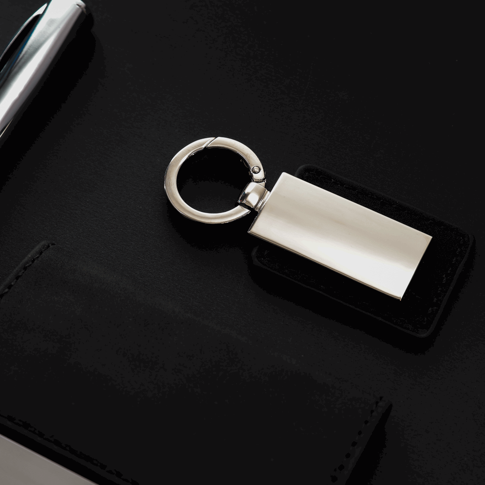 COFFRET CADEAU DE LUXE GRAVÉ - PORTE-CLÉS, STYLO ET PORTE-CARTES PERSONNALISÉS
