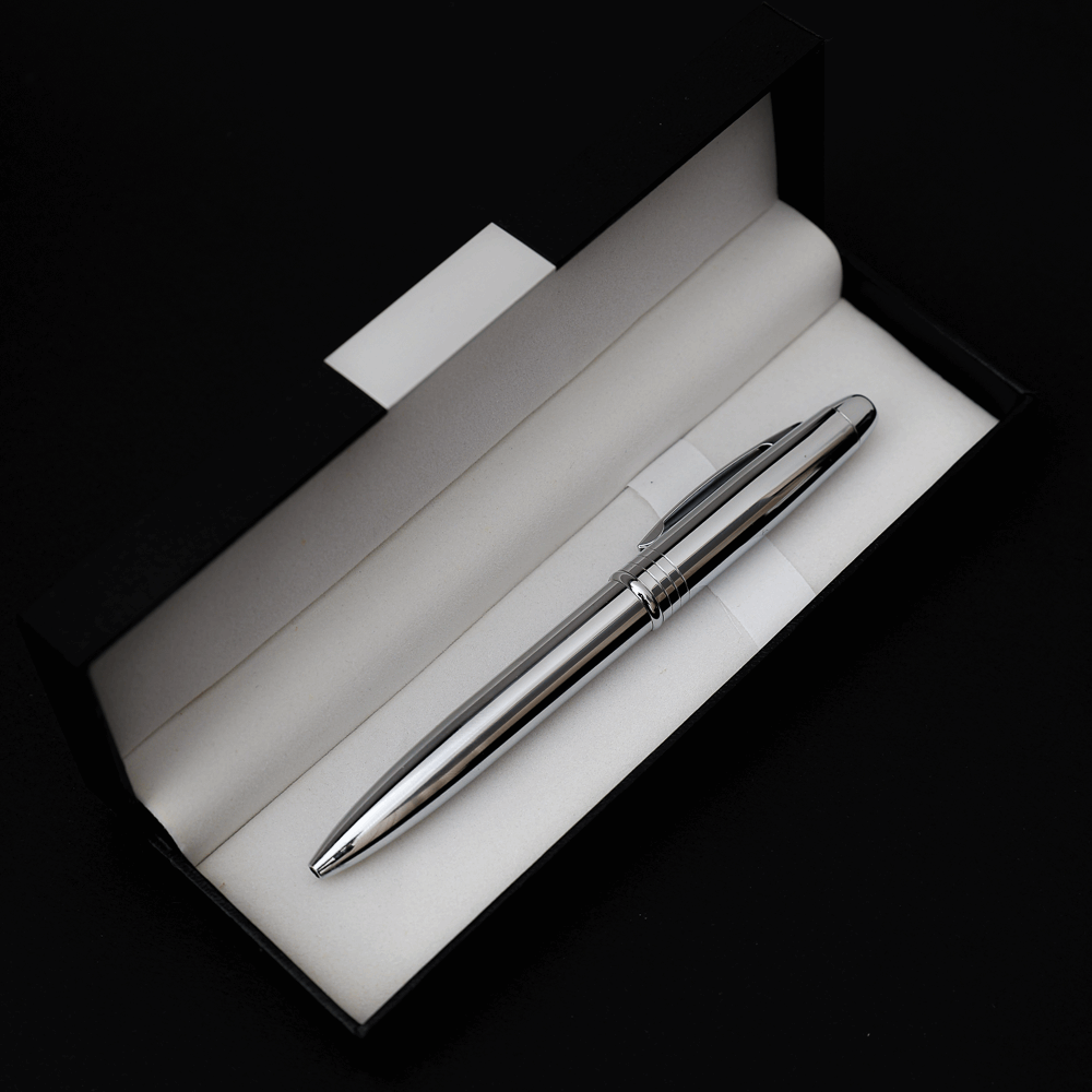 STYLO LUXE PERSONNALISÉ SILVER