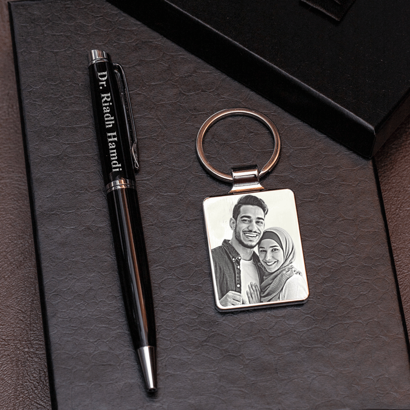COFFRET LUXE STYLO & BRIQUET PERSONNALISÉ