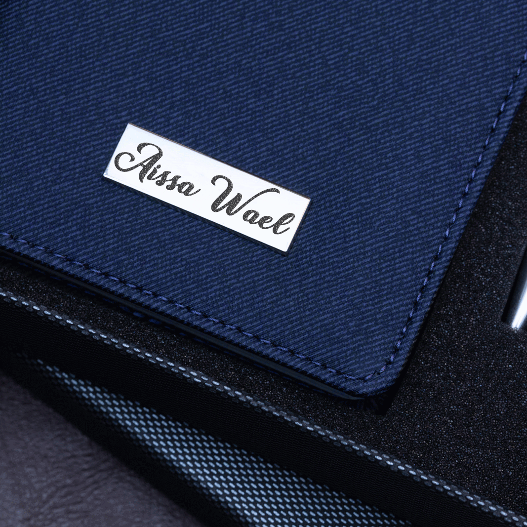COFFRET BLOC NOTE AVEC STYLO LUXE PERSONNALISÉE