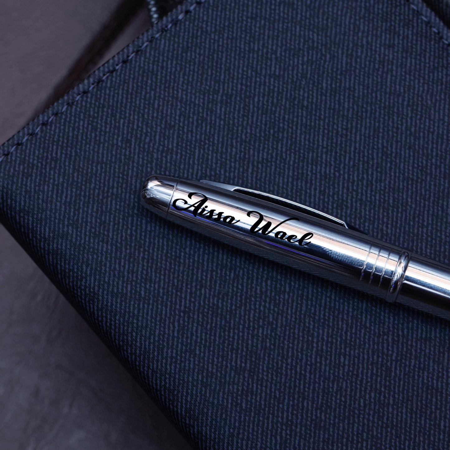 COFFRET BLOC NOTE AVEC STYLO LUXE PERSONNALISÉE