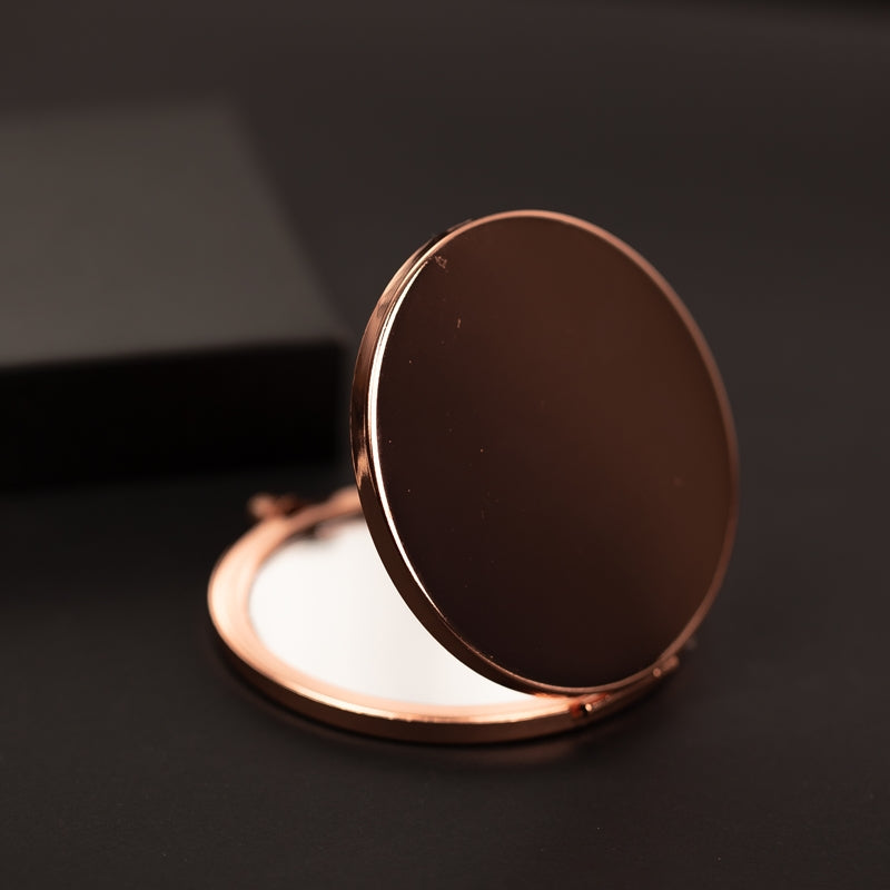 MIROIR DE POCHE PERSONNALISÉ SILVER