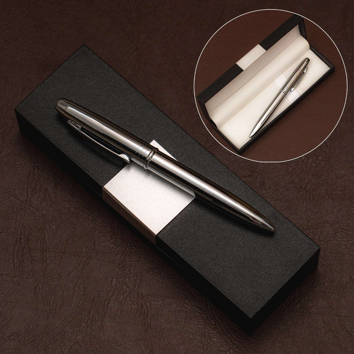 STYLO LUXE PERSONNALISÉ SILVER