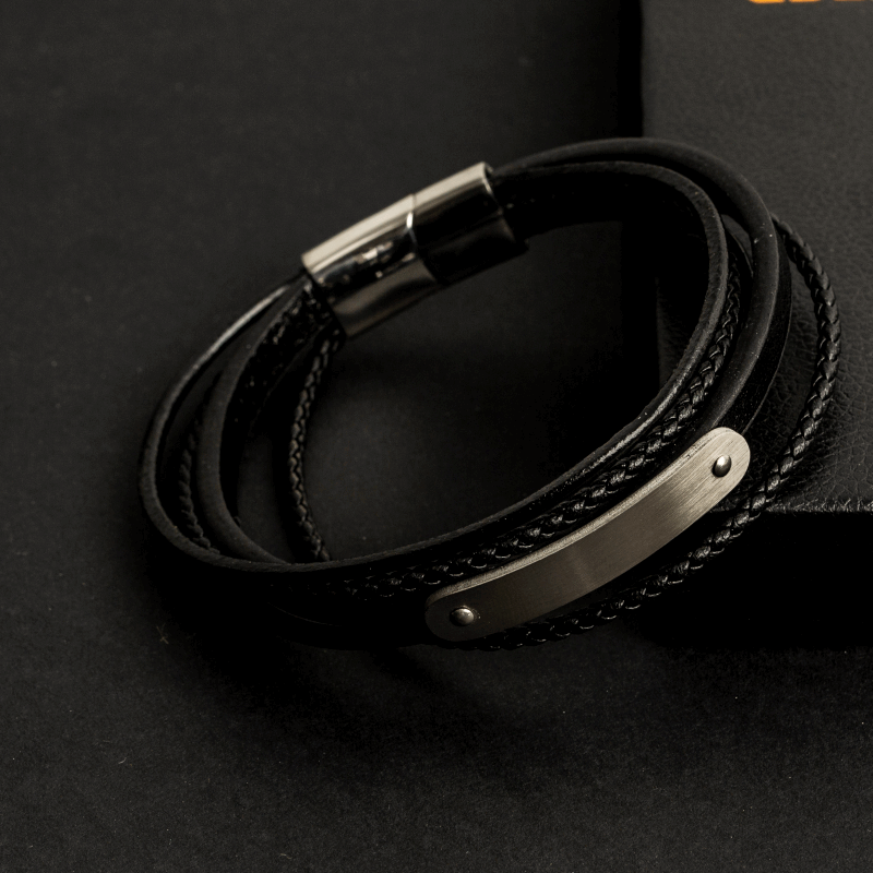 BRACELET LUXE EN CUIR