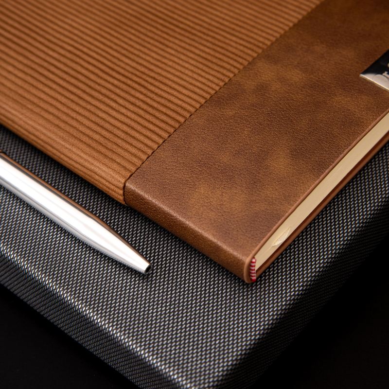 COFFRET BLOC NOTE AVEC STYLO LUXE PERSONNALISÉE