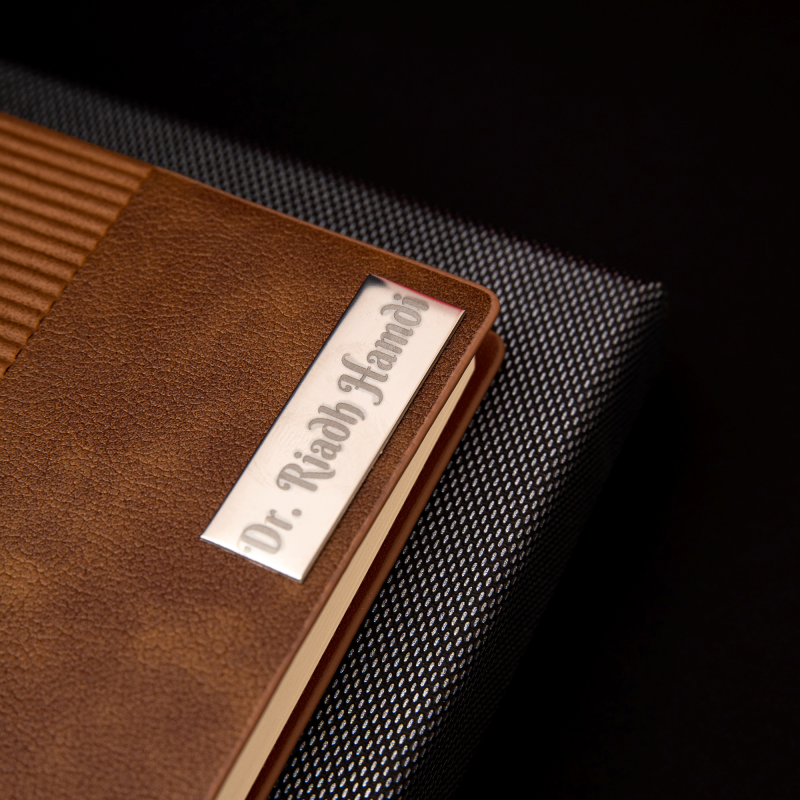 COFFRET BLOC NOTE AVEC STYLO LUXE PERSONNALISÉE