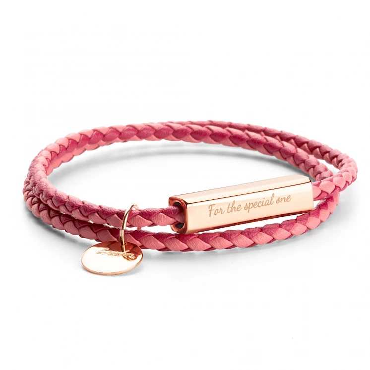 BRACELET LUXE ACIER & CUIR