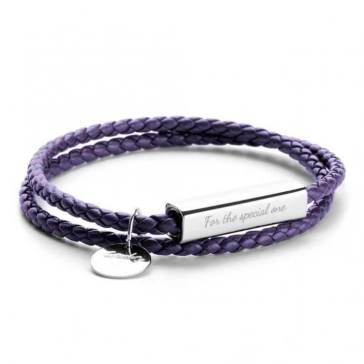 BRACELET LUXE ACIER & CUIR