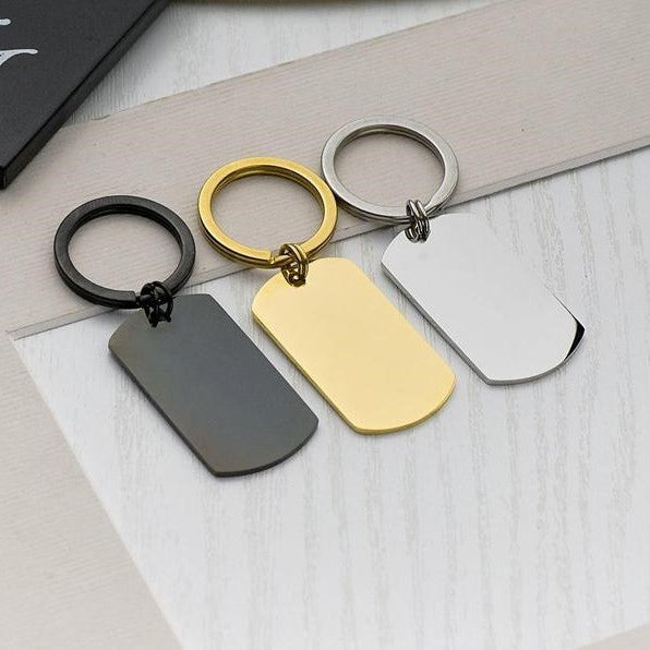 PORTE CLES PERSONNALISÉ TAG COULEURS