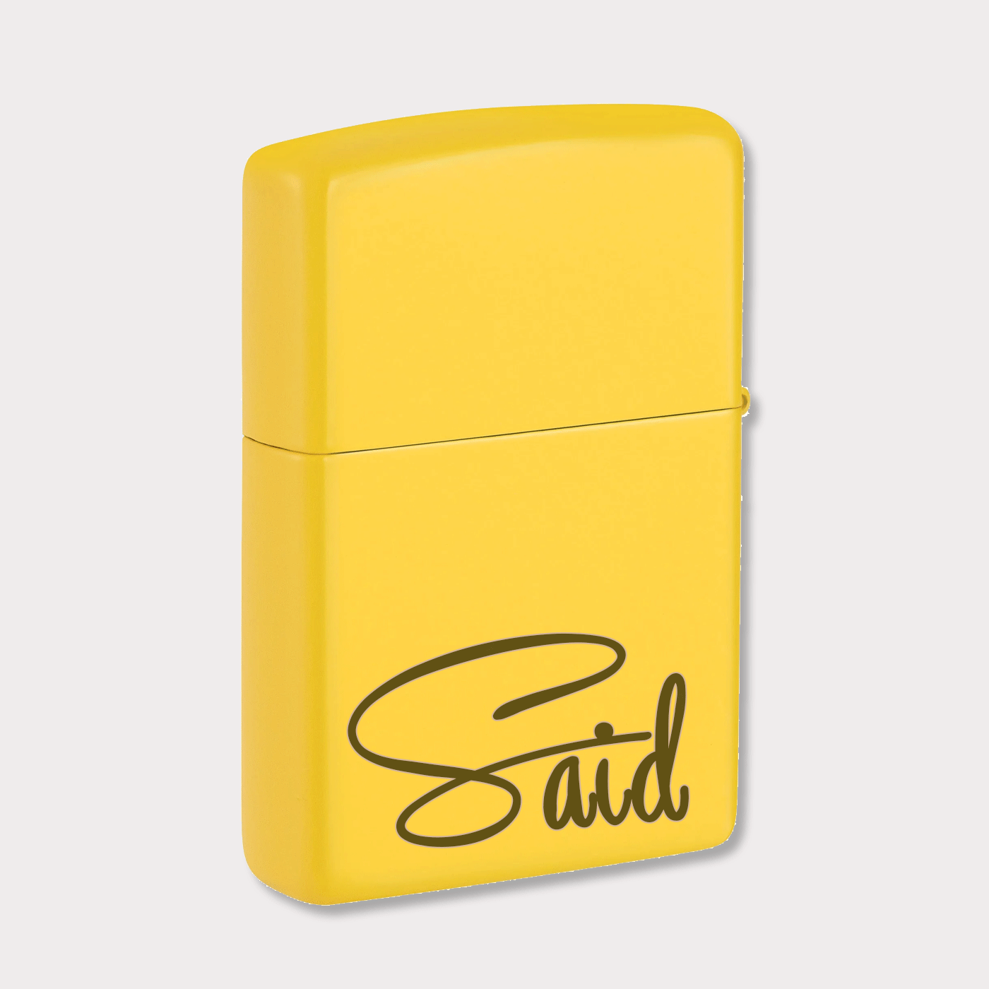 BRIQUET PERSONNALISÉ JAUNE SUNFLOWER
