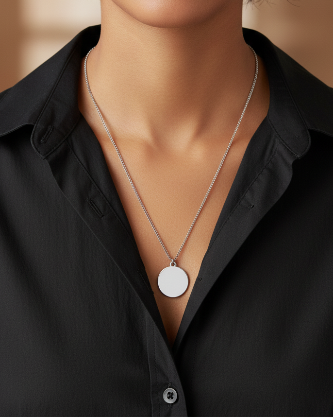 COLLIER PERSONNALISÉ PHOTO POUR FEMME