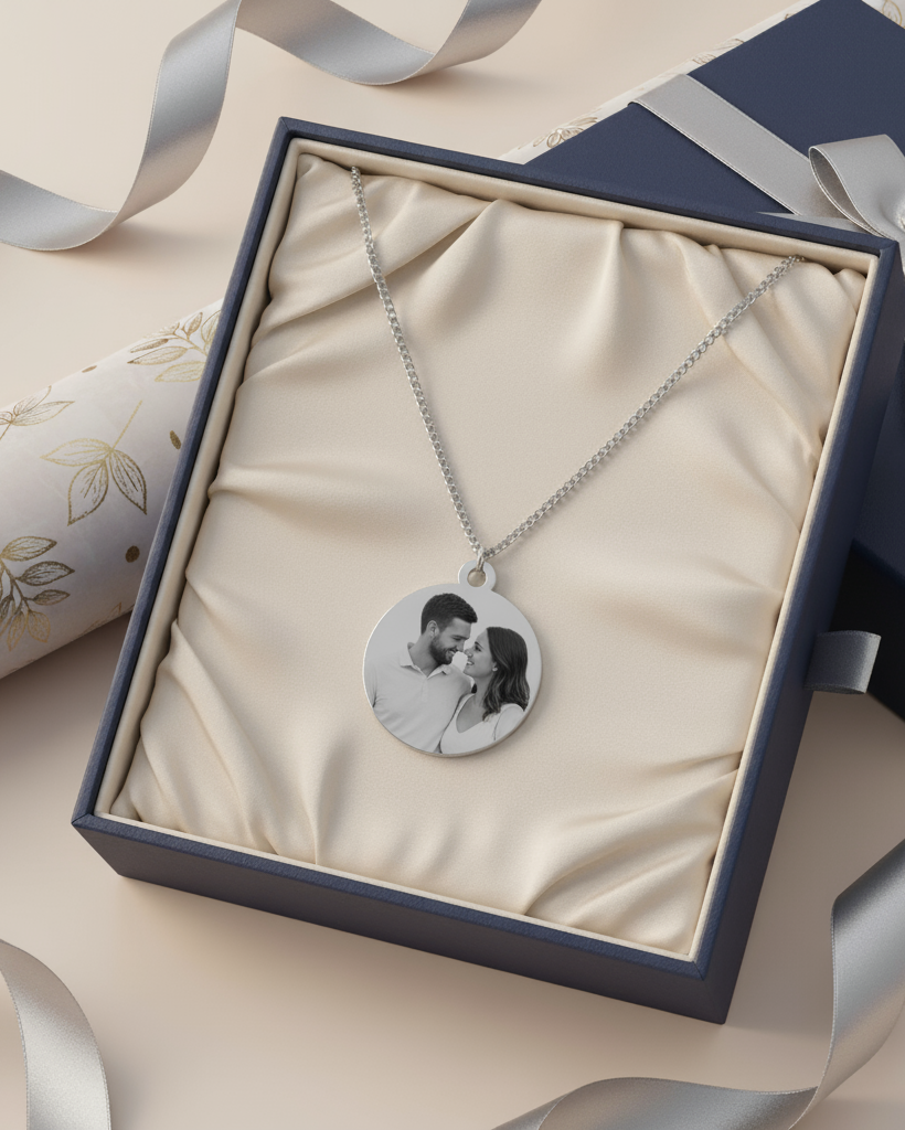 COLLIER PERSONNALISÉ PHOTO POUR FEMME